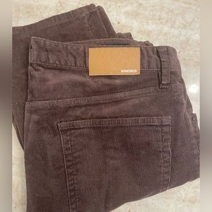 Mens Bonobos Corduroy pants 32/32. Slim. 5 pocket.